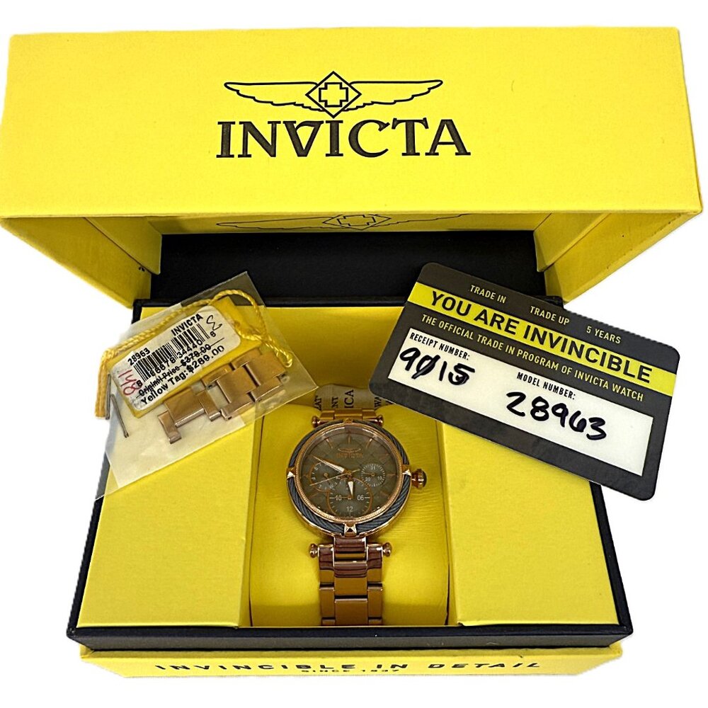 Invicta Bolt Lady Ladies Watch Quartz Model 28963